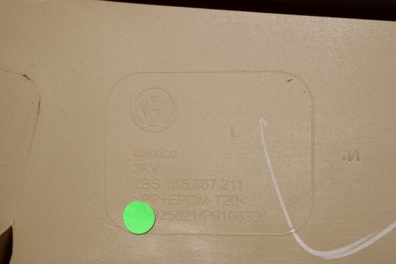 VW JETTA BOCZKI DRZWIOWE BOCZEK TAPICERKA 1K5 welurbeż 1K4867011 1K4867012 1K5867211 1K5867212 1K5867211 1K5867212 1K4867012