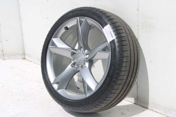 AUDI A4 A5 FELGI 19 cali OPONY KOŁA felga 8T0601025CK 8.5J*19H2 ET32 opona Michelin Pilot Sport 37 255/35/19 96Y lato 8K B8 8T