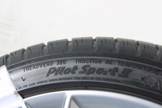 AUDI A4 A5 FELGI 19 cali OPONY KOŁA felga 8T0601025CK 8.5J*19H2 ET32 opona Michelin Pilot Sport 37 255/35/19 96Y lato 8K B8 8T