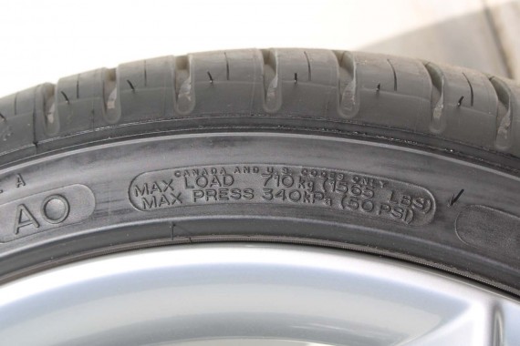 AUDI A4 A5 FELGI 19 cali OPONY KOŁA felga 8T0601025CK 8.5J*19H2 ET32 opona Michelin Pilot Sport 37 255/35/19 96Y lato 8K B8 8T