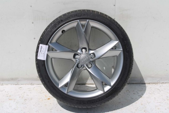 AUDI A4 A5 FELGI 19 cali OPONY KOŁA felga 8T0601025CK 8.5J*19H2 ET32 opona Michelin Pilot Sport 37 255/35/19 96Y lato 8K B8 8T