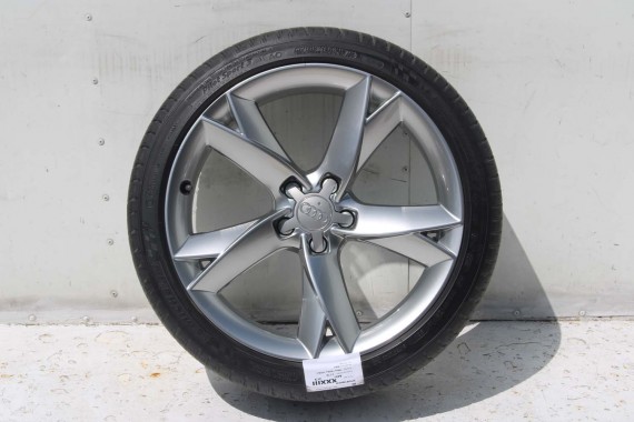 AUDI A4 A5 FELGI 19 cali OPONY KOŁA felga 8T0601025CK 8.5J*19H2 ET32 opona Michelin Pilot Sport 37 255/35/19 96Y lato 8K B8 8T