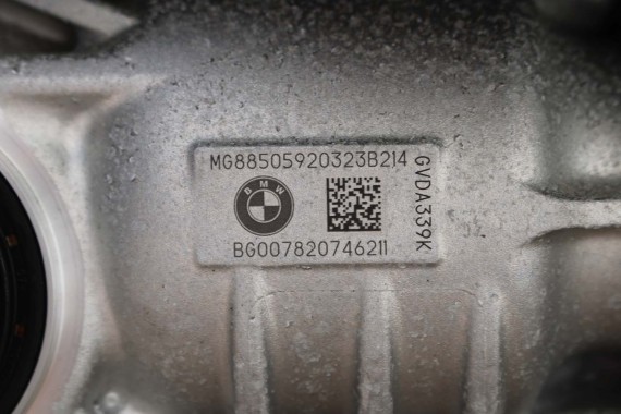 BMW X5 X6 X7 REDUKTOR 8850592 przekładnia napędowa przedniej osi SILNIK 3.0 B58_B30P G05 G07 TwinPower B58N 8850592 31508850592