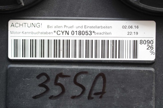 AUDI SILNIK 2.0 TFSi CYN CYNB 252KW 185 Km przebieg 16 km TFSi FSi A6 A7 T FSi 4G C7 4G8 CYN CYNB CYN CYNB CYN CYNB CYN CYN CYNB