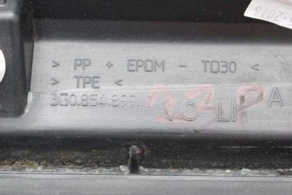 VW PASSAT B8 LISTWA DRZWI 3G0854901C 3G0854899C dolna drzwiowa LISTWY MI1 ciemnoszary 3G0 854 901 3G0854901C 3G0854899 3G0854901