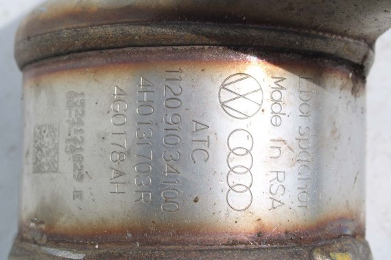 AUDI A6 A7 A8 KATALIZATOR FILTR CZĄSTEK DPF 3.0 TDi 4G0131703R 4G0 131 703 R 4G 4H C7 4H0254750F 4G0131765C 4G0131703 4G0131765C