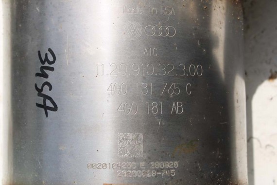 AUDI A6 A7 A8 KATALIZATOR FILTR CZĄSTEK DPF 3.0 TDi 4G0131703R 4G0 131 703 R 4G 4H C7 4H0254750H 4G0131765C 4G0131703 4G0131703R