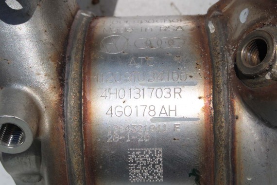 AUDI A6 A7 A8 KATALIZATOR FILTR CZĄSTEK DPF 3.0 TDi 4G0131703R 4G0 131 703 R 4G 4H C7 4H0254750F 4G0131765C 4G0131703 4G0131703R