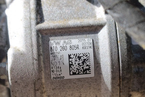 AUDI A4 A5 Q5 POMPA KLIMATYZACJI KLIMY 8T0260805R SPRĘŻARKA KOMPRESOR 8T0 260 805 R 8K 8T 8R 8T0260805H 8T0260805R 8T0260805H