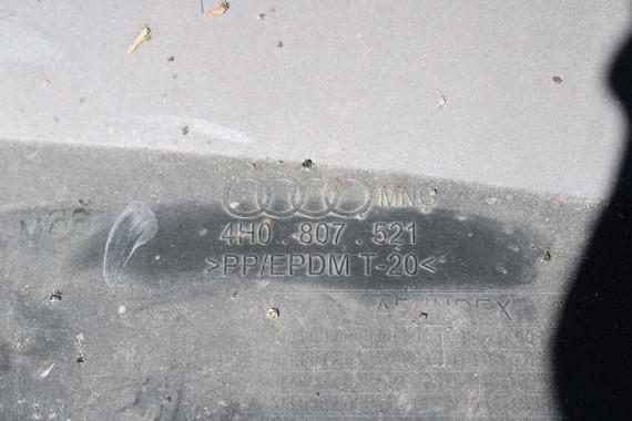 AUDI A8 ZDERZAK TYŁ TYLNY 4H D4 2010-2014 4H0807067 4H0807443 4H0807521 4H0919275 4H0807511 4H0807521  L8L8 LZ9Y