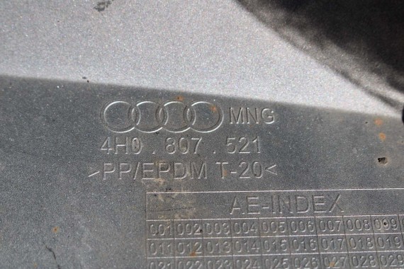 AUDI A8 LX7S 4H TYŁ ZDERZAK tylny + KLAPA BAGAŻNIKA D4 4H0 2010-14 Kolor: Y0Y0 Srebrny 4H0807511 4H0807521 4H0827023B 4H0827023