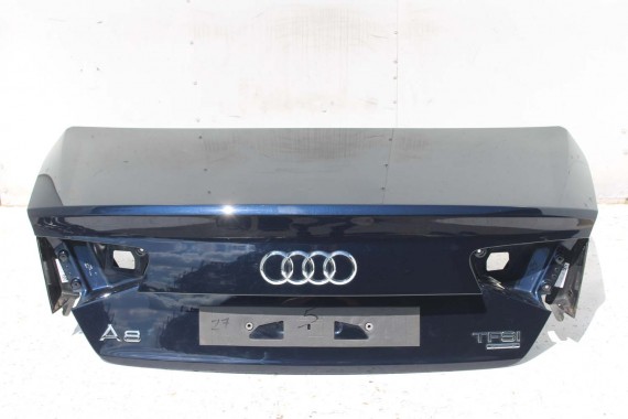 AUDI A8 LZ5D 4H D4 TYŁ ZDERZAK tylny + KLAPA BAGAŻNIKA 4H0 Kolor: 7X7X LZ5D błękit nocy 4H0807511 4H0807385 4H0807521 4H0827023