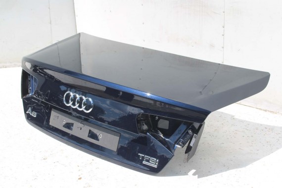 AUDI A8 LZ5D 4H D4 TYŁ ZDERZAK tylny + KLAPA BAGAŻNIKA 4H0 Kolor: 7X7X LZ5D błękit nocy 4H0807511 4H0807385 4H0807521 4H0827023