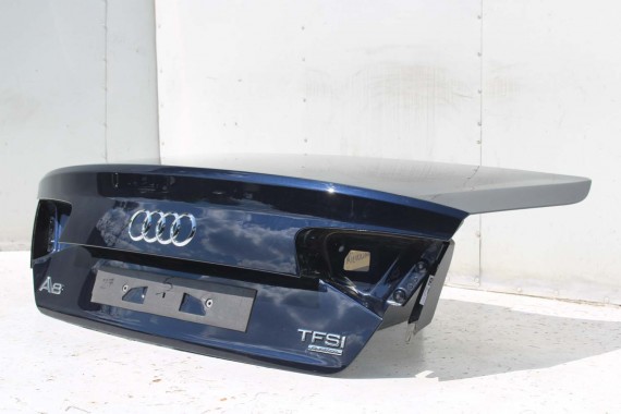 AUDI A8 LZ5D 4H D4 TYŁ ZDERZAK tylny + KLAPA BAGAŻNIKA 4H0 Kolor: 7X7X LZ5D błękit nocy 4H0807511 4H0807385 4H0807521 4H0827023