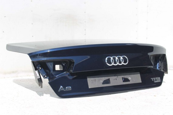 AUDI A8 LZ5D 4H D4 TYŁ ZDERZAK tylny + KLAPA BAGAŻNIKA 4H0 Kolor: 7X7X LZ5D błękit nocy 4H0807511 4H0807385 4H0807521 4H0827023