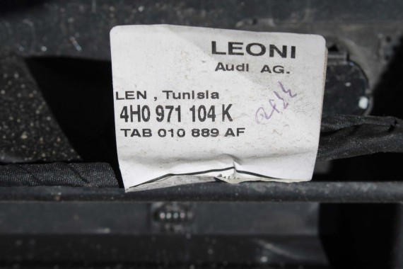 AUDI A8 4H D4 LX7U TYŁ ZDERZAK tylny + LAMPY + KLAPA BAGAŻNIKA + lampa Led ledy 4H0 2010-2014 Kolor: szary Oolonggrau 4H0807511