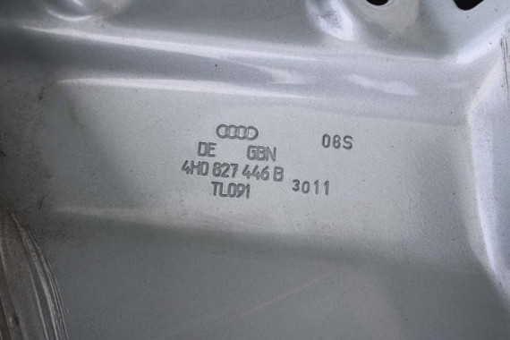 AUDI A8 LX7S 4H TYŁ ZDERZAK tylny + KLAPA BAGAŻNIKA D4 4H0 2010-14 Kolor: Y0Y0 Srebrny 4H0807511 4H0807521 4H0827023B 4H0827023