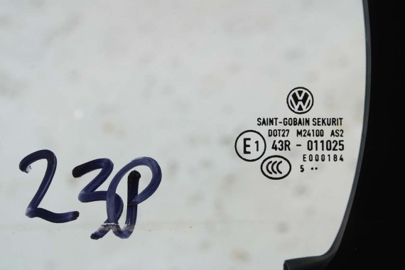 VW PASSAT B8 KOMBI SZYBA DRZWI LEWE 3G9845213 3G9845213D lewa tył tylna 2015 E5 drzwiowa 3G 3G9 3G9845213R 3G9 845 213 3G9845213