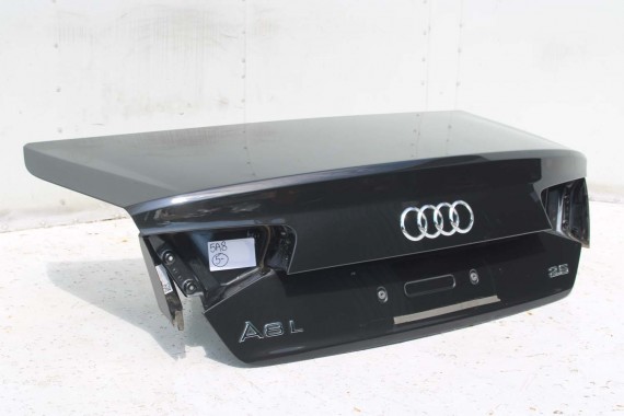 AUDI A8 LX7U 4H TYŁ ZDERZAK tylny + KLAPA BAGAŻNIKA D4 4H0 2010-14 Kolor: 4N4N Szary 4H0807511 4H0807521 4H0827023B 4H0827023