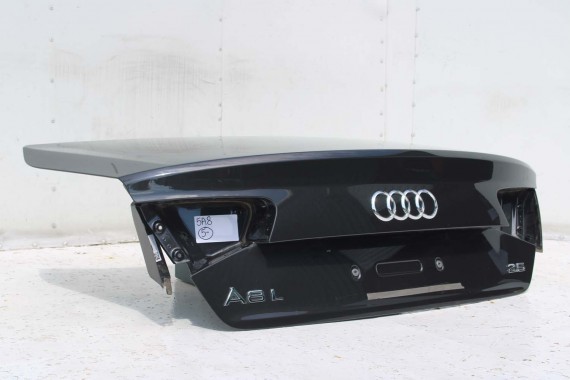 AUDI A8 LX7U 4H TYŁ ZDERZAK tylny + KLAPA BAGAŻNIKA D4 4H0 2010-14 Kolor: 4N4N Szary 4H0807511 4H0807521 4H0827023B 4H0827023