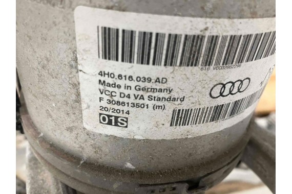AUDI A8 4H D4 AMORTYZATOR 4H0616039AD przód przedni 2 szt. 2 sztuki 4H0616039AS 4H0616039AB 4H0616039AP PNEUMATYCZNY 4H0616039AK