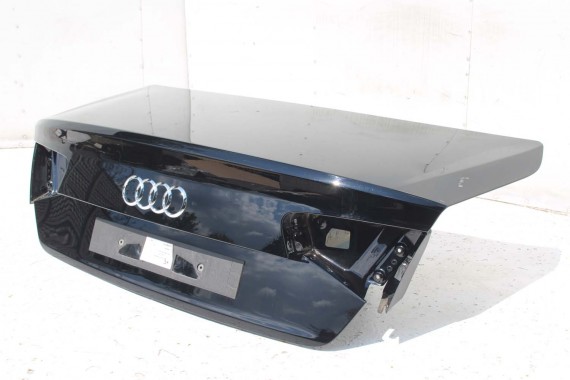 AUDI A8 LY9B 4H D4 TYŁ ZDERZAK tylny + KLAPA BAGAŻNIKA + LAMPY lampa Led ledy 4H0 Kolor: A2A2 LY9B Brylantowy czarny 4H0827023