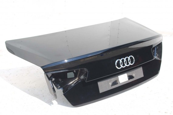 AUDI A8 LY9B 4H D4 TYŁ ZDERZAK tylny + KLAPA BAGAŻNIKA + LAMPY lampa Led ledy 4H0 Kolor: A2A2 LY9B Brylantowy czarny 4H0827023