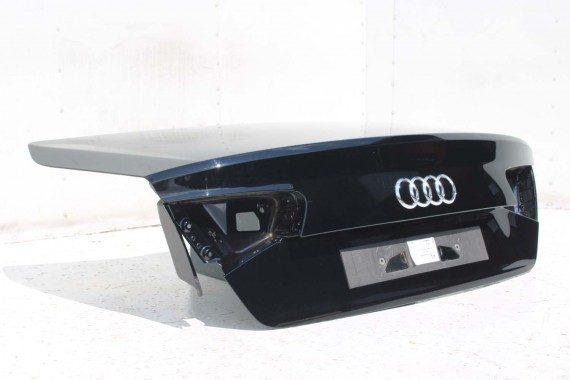 AUDI A8 LY9B 4H D4 TYŁ ZDERZAK tylny + KLAPA BAGAŻNIKA + LAMPY lampa Led ledy 4H0 Kolor: A2A2 LY9B Brylantowy czarny 4H0827023
