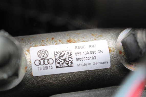 AUDI VW LISTWA WTRYSKOWA 059130090CN 059130089BT 3.0 TDi rozdzielacz paliwa 059130090BS 059130090CB 059130090CN 059130089BT