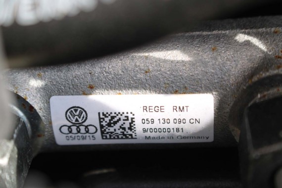 AUDI UKŁAD PALIWOWY 3.0 TDi WTRYSKI 059130277CP + LISTWA 059130089BT 059130090CN 057130764AE pompa 059130755CD silnik diesel VW