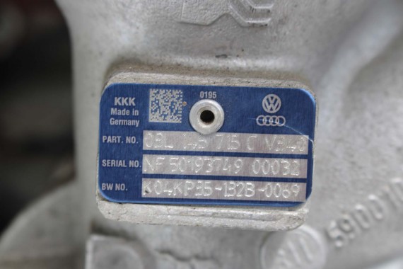VW AMAROK SILNIK 2.0 TDi CSH CSHA 132 Kw 180 Km diesel przebieg 1166 kilometrów Bi-TURBO CSH CSHA CSH CSHA CSH CSHA CSH CSHA CSH