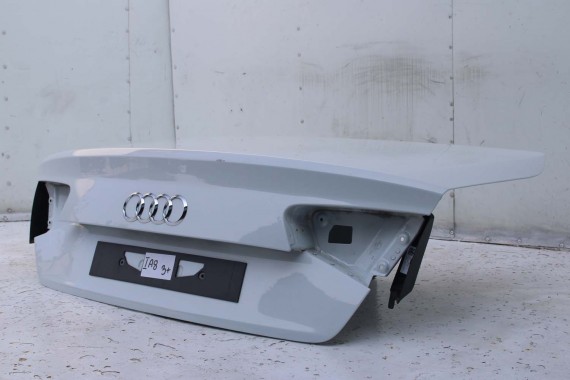AUDI A8 LS9R 4H D4 TYŁ ZDERZAK tylny + KLAPA BAGAŻNIKA D4 4H0 2010-14 Kolor: 2Y2Y biały 4H0807511 4H0807521 4H0827023B 4H0827023