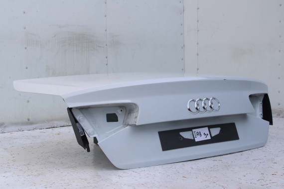 AUDI A8 LS9R 4H D4 TYŁ ZDERZAK tylny + KLAPA BAGAŻNIKA D4 4H0 2010-14 Kolor: 2Y2Y biały 4H0807511 4H0807521 4H0827023B 4H0827023