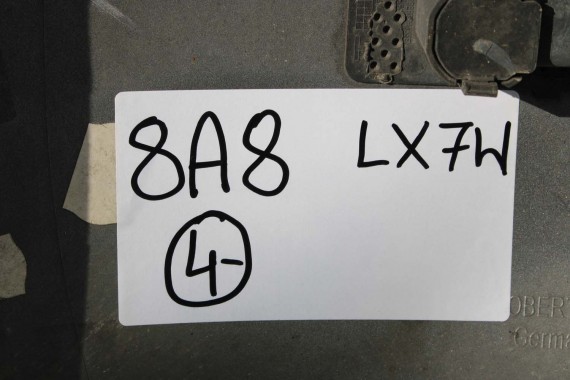 AUDI A8 LX7W 4H D4 TYŁ ZDERZAK tylny + KLAPA BAGAŻNIKA D4 4H0 2010-14 Kolor: P5P5 biały 4H0807511 4H0807521 4H0827023B 4H0827023