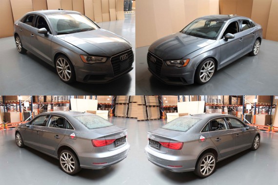AUDI A3 SEDAN LX7R DRZWI PRZÓD STRONA LEWA 8V przednie 8V5 Kolor 0C0C LX7R szary 8V5831051 8V5831051A 8V5831051B 8V5831051D 1szt