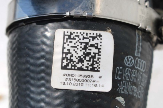 AUDI Q5 RURA INTERKULERA 8R0145979A 3.0 TDi przewód intercoolera 8R0145993B 8R0145979A 8K0145673AB 8K0145673 8R0 145 979 A