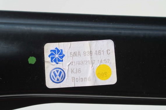 VW TIGUAN II MECHANIZM DRZWI 5NA839461C prowadnica szyby 5NA839461C 5NA839461B 5NA839461 5NA839461C 5NA839461C 5NA 839 461 C