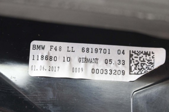 BMW X1 F48 PROJEKTOR HEAD UP DISPLAY 6819701 HeadUp RZUTNIK HUD EUROPA MULTIFUNKTIONSDISPLAY DISPLAY 62306819701 6819701 6819701
