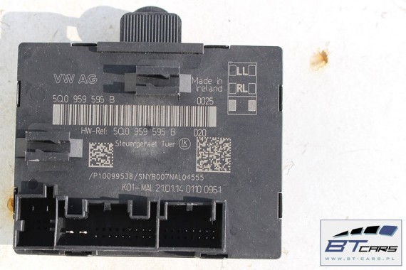 AUDI A3 VW GOLF 7 MODUŁ STEROWNIK DRZWI 5Q0959592B 5Q0959593B 5Q0959595B 5Q0 959 592 B 5Q0959592 5Q0959593 5Q0959595 5Q0959592