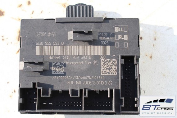 AUDI A3 VW GOLF 7 MODUŁ STEROWNIK DRZWI 5Q0959592B 5Q0959593B 5Q0959595B 5Q0 959 592 B 5Q0959592 5Q0959593 5Q0959595 5Q0959592