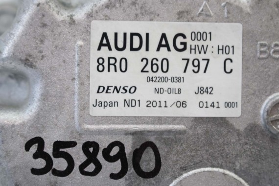 AUDI A8 Q5 POMPA SPRĘŻARKA KLIMATYZACJI 8R0260797C kompresor klimy Hybrid 2.0 TFSi hybryda 8R 8R0260797D 8R0 260 797 8R0260797C
