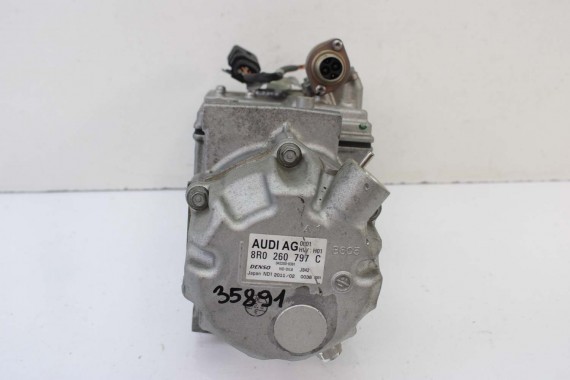 AUDI A8 Q5 POMPA SPRĘŻARKA KLIMATYZACJI 8R0260797C kompresor klimy Hybrid 2.0 TFSi hybryda 8R 8R0260797D 8R0 260 797 8R0260797C