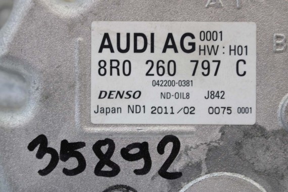AUDI A8 Q5 POMPA SPRĘŻARKA KLIMATYZACJI 8R0260797C kompresor klimy Hybrid 2.0 TFSi hybryda 8R 8R0260797D 8R0 260 797 8R0260797C