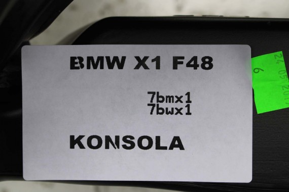 BMW X1 X2 F48 F39 KONSOLA PULPIT DESKA ROZDZIELCZA KOKPIT PULPIT 9332740 czarna 2566133 9332740 9332740 9332740 9332740 9332740