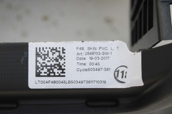 BMW X1 X2 F48 F39 KONSOLA PULPIT DESKA ROZDZIELCZA KOKPIT PULPIT 9332740 czarna 2566133 9332740 9332740 9332740 9332740 9332740