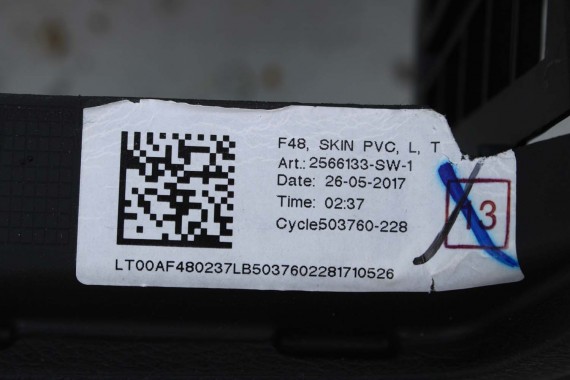 BMW X1 X2 F48 F39 KONSOLA PULPIT DESKA ROZDZIELCZA KOKPIT PULPIT 9332740 czarna 2566133 9332740 9332740 9332740 9332740 9332740