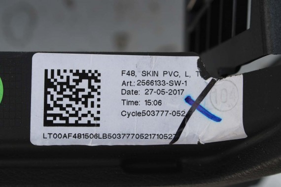 BMW X1 X2 F48 F39 KONSOLA PULPIT DESKA ROZDZIELCZA KOKPIT PULPIT 9332740 czarna 2566133 9332740 9332740 9332740 9332740 9332740