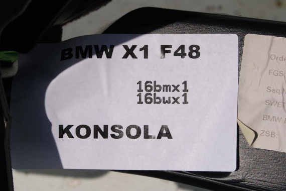 BMW X1 X2 F48 F39 KONSOLA PULPIT DESKA ROZDZIELCZA KOKPIT PULPIT 9332740 czarna 2566133 9332740 9332740 9332740 9332740 9332740