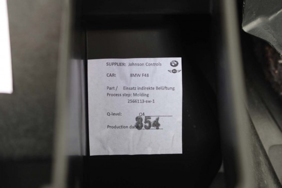 BMW X1 X2 F48 F39 KONSOLA PULPIT DESKA ROZDZIELCZA KOKPIT PULPIT 9332740 czarna 2566133 9332740 9332740 9332740 9332740 9332740