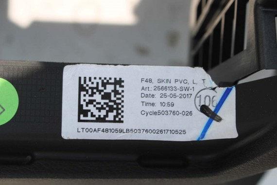 BMW X1 X2 F48 F39 KONSOLA PULPIT DESKA ROZDZIELCZA KOKPIT PULPIT 9332740 czarna 2566133 9332740 9332740 9332740 9332740 9332740